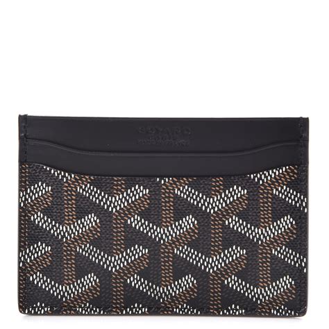 Goyard Sulpice Black Card Holder